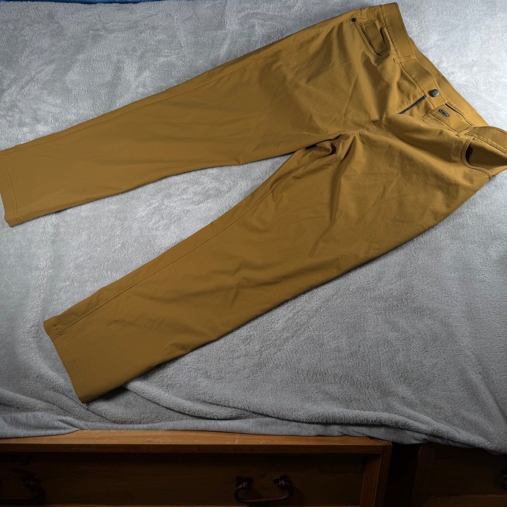 Public‎ Rec Workday Pants Mens 38x30 Tobacco Brown Straight Leg Chino Trousers